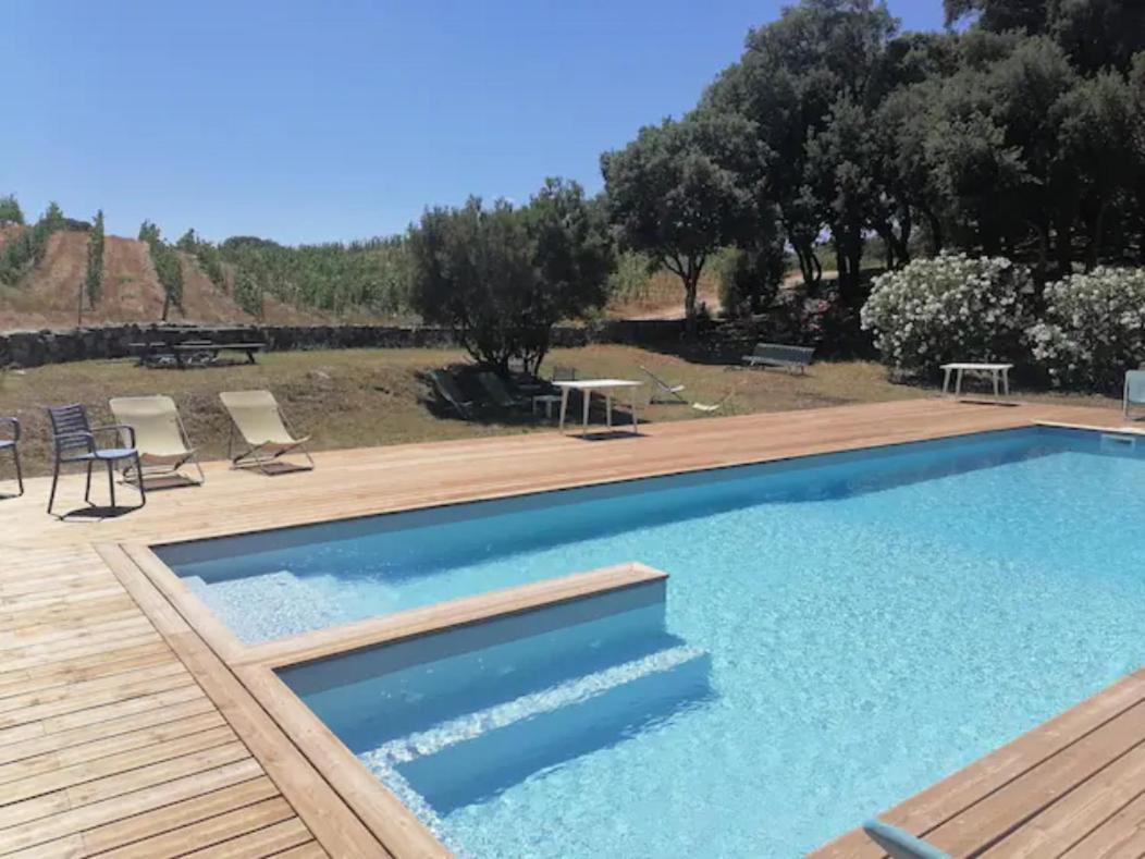 Gites Carbuccia En Corse Avec Piscine Chauffee المظهر الخارجي الصورة