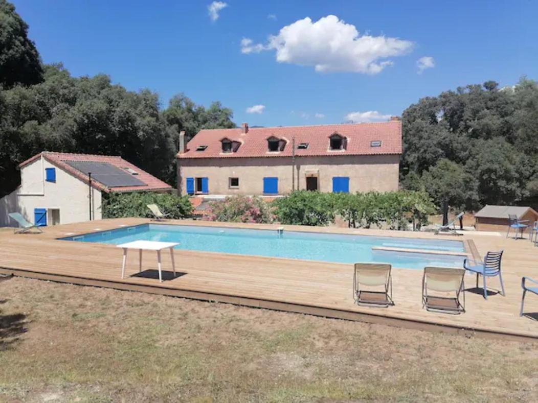 Gites Carbuccia En Corse Avec Piscine Chauffee المظهر الخارجي الصورة